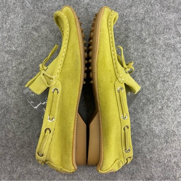 Banana Republic Yellow Suede Loafers - Picture 5 of 12
